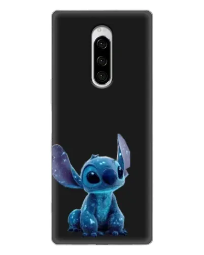 Чехол для Sony Xperia 1 с картинкой «Стич на черном» Чехол для Sony Xperia 1 с картинкой «Стич на черном»