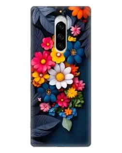 Чехол для Sony Xperia 1 с картинкой «Цветочная феерия» Чехол для Sony Xperia 1 с картинкой «Цветочная феерия»