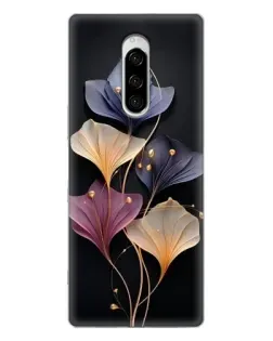 Чехол для Sony Xperia 1 с картинкой «Лиловые цветы грации» Чехол для Sony Xperia 1 с картинкой «Лиловые цветы грации»