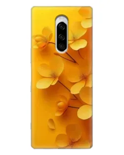 Чехол для Sony Xperia 1 с картинкой «Золотые лепестки» Чехол для Sony Xperia 1 с картинкой «Золотые лепестки»