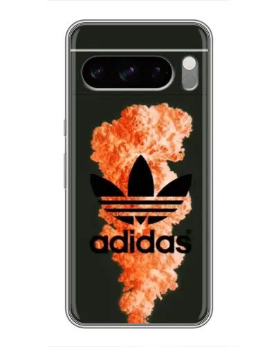 Чехол для Sony Xperia 10 VII с картинкой «Оранжевый дым Adidas» Чехол для Sony Xperia 10 VII с картинкой «Оранжевый дым Adidas»