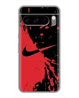 Чехол для Sony Xperia 10 VII с картинкой «Красные брызги Nike» Чехол для Sony Xperia 10 VII с картинкой «Красные брызги Nike»
