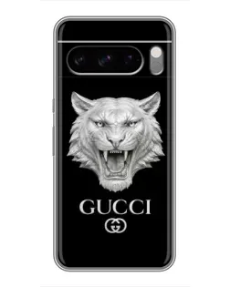 Чохол для Sony Xperia 10 VII з картинкою «Gucci — срібний лев»