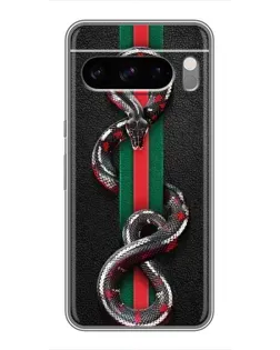 Чохол для Sony Xperia 10 VII з картинкою «Gucci — змія на смузі»