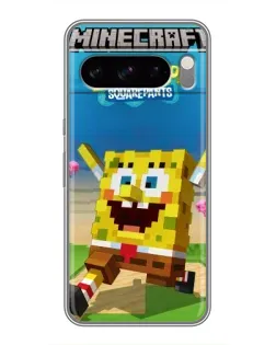 Чохол для Sony Xperia 10 VII з картинкою «Губка Боб Minecraft» Чохол для Sony Xperia 10 VII з картинкою «Губка Боб Minecraft»