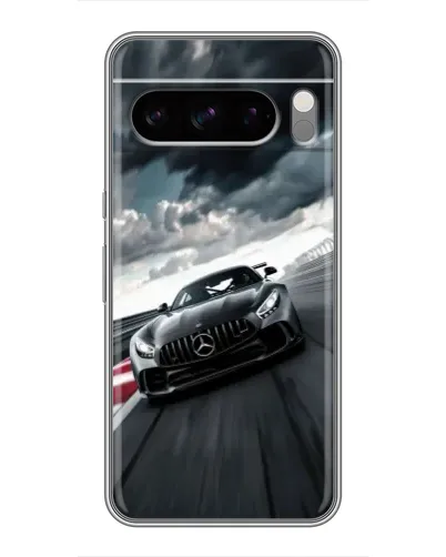 Чехол для Sony Xperia 10 VII с картинкой «Гоночный Mercedes AMG» Чехол для Sony Xperia 10 VII с картинкой «Гоночный Mercedes AMG»