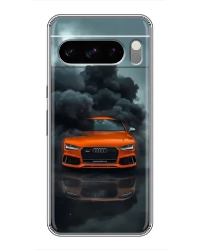 Чехол для Sony Xperia 10 VII с картинкой «Audi в облаках дыма» Чехол для Sony Xperia 10 VII с картинкой «Audi в облаках дыма»