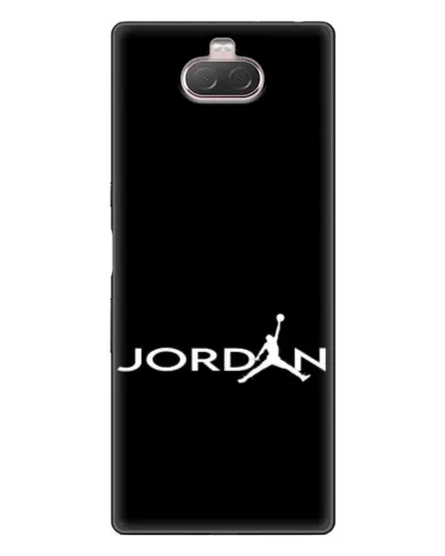 Чехол для Sony Xperia 10 с картинкой «Jordan White Logo» Чехол для Sony Xperia 10 с картинкой «Jordan White Logo»