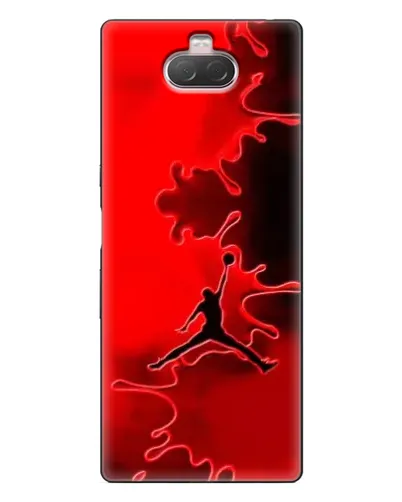 Чехол для Sony Xperia 10 с картинкой «Jordan Red Smoke» Чехол для Sony Xperia 10 с картинкой «Jordan Red Smoke»