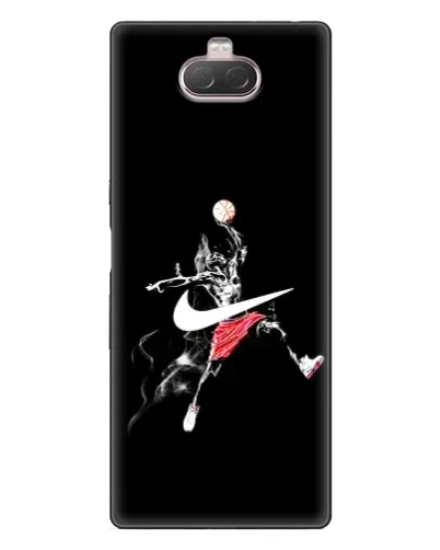 Чехол для Sony Xperia 10 с картинкой «Jordan Jumpman» Чехол для Sony Xperia 10 с картинкой «Jordan Jumpman»