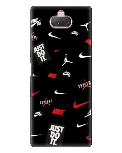 Чехол для Sony Xperia 10 с картинкой «Nike Mix Pattern» Чехол для Sony Xperia 10 с картинкой «Nike Mix Pattern»