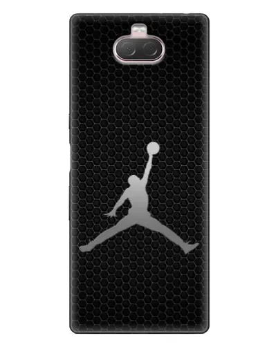 Чехол для Sony Xperia 10 с картинкой «Jordan Dark Carbon» Чехол для Sony Xperia 10 с картинкой «Jordan Dark Carbon»