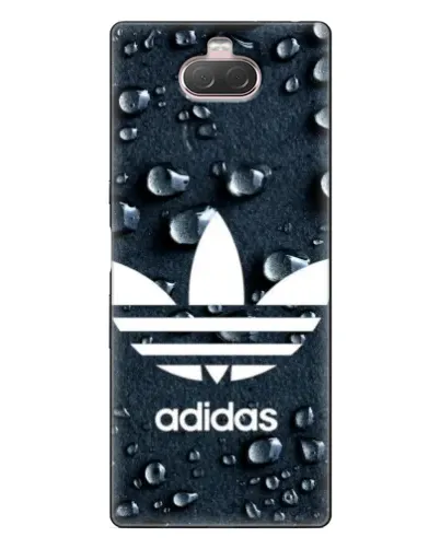 Чехол для Sony Xperia 10 с картинкой «Adidas Trefoil Blue» Чехол для Sony Xperia 10 с картинкой «Adidas Trefoil Blue»