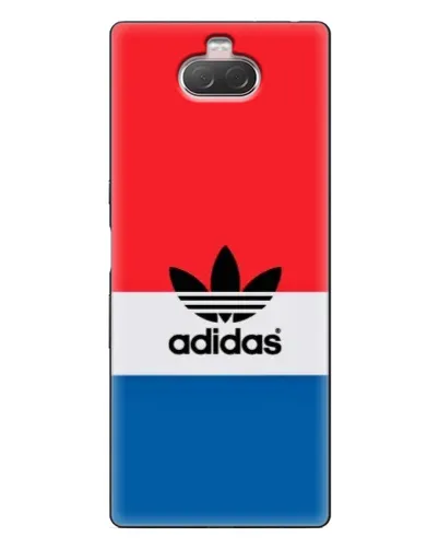 Чехол для Sony Xperia 10 с картинкой «Ретро блоки Adidas» Чехол для Sony Xperia 10 с картинкой «Ретро блоки Adidas»