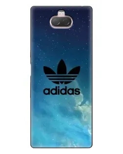 Чехол для Sony Xperia 10 с картинкой «Adidas Stone Logo»