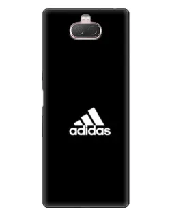 Чехол для Sony Xperia 10 с картинкой «Adidas Red Style»