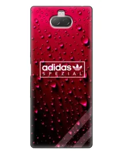 Чехол для Sony Xperia 10 с картинкой «Adidas Gold Marble»