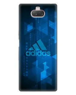 Чехол для Sony Xperia 10 с картинкой «Adidas Sport Art»