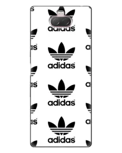 Чехол для Sony Xperia 10 с картинкой «Adidas Pattern»