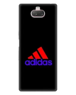 Чехол для Sony Xperia 10 с картинкой «Классический Adidas»
