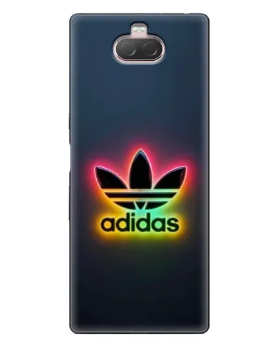 Чехол для Sony Xperia 10 с картинкой «Неоновый Adidas» Чехол для Sony Xperia 10 с картинкой «Неоновый Adidas»
