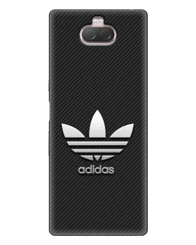 Чехол для Sony Xperia 10 с картинкой «Adidas Карбоновая текстура» Чехол для Sony Xperia 10 с картинкой «Adidas Карбоновая текстура»