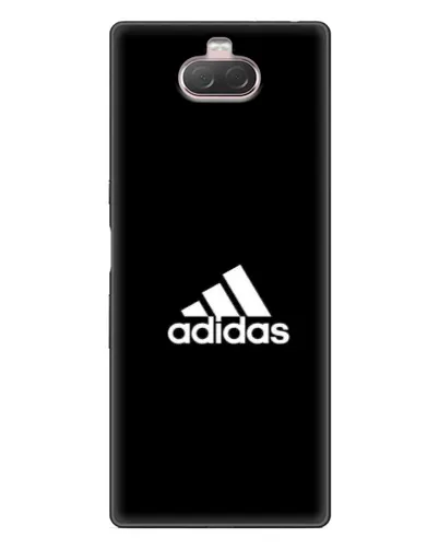 Чехол для Sony Xperia 10 с картинкой «Черная классика Adidas» Чехол для Sony Xperia 10 с картинкой «Черная классика Adidas»