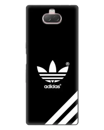 Чехол для Sony Xperia 10 с картинкой «Adidas с диагональными полосами» Чехол для Sony Xperia 10 с картинкой «Adidas с диагональными полосами»