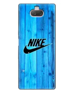 Чехол для Sony Xperia 10 с картинкой «Голубое дерево Nike»