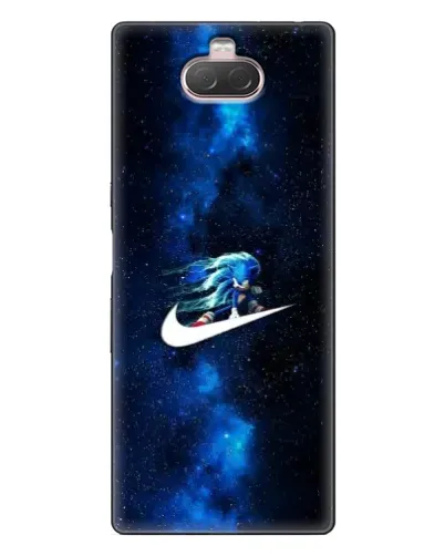 Чехол для Sony Xperia 10 с картинкой «Звездный путь Nike»