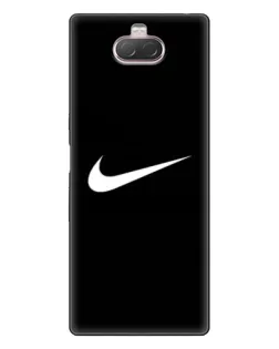 Чехол для Sony Xperia 10 с картинкой «Минималистический Найк»