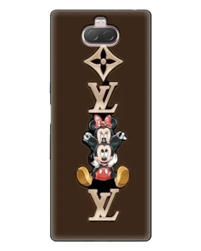 Чехол для Sony Xperia 10 с картинкой «LV и Микки Маус» Чехол для Sony Xperia 10 с картинкой «LV и Микки Маус»