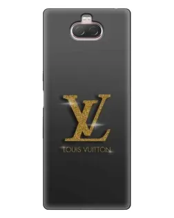 Чехол для Sony Xperia 10 с картинкой «Градиент Louis Vuitton»