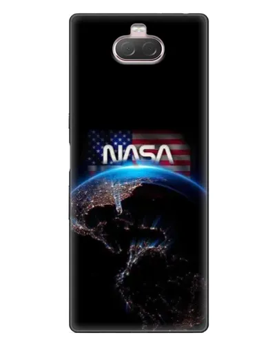 Чохол для Sony Xperia 10 з картинкою «Земля з космосу NASA»