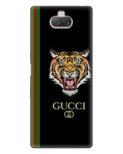 Чохол для Sony Xperia 10 з картинкою «Тигр Gucci»