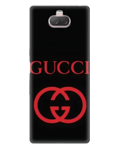 Чехол для Sony Xperia 10 с картинкой «Gucci — красный логотип» Чехол для Sony Xperia 10 с картинкой «Gucci — красный логотип»