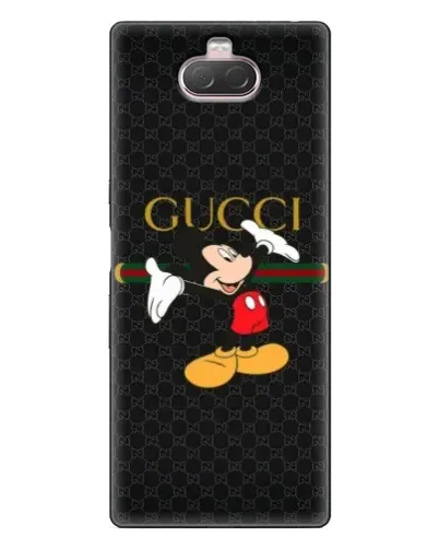 Чехол для Sony Xperia 10 с картинкой «Микки Маус Gucci» Чехол для Sony Xperia 10 с картинкой «Микки Маус Gucci»