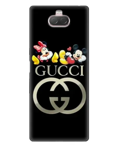Чехол для Sony Xperia 10 с картинкой «Gucci — герои Disney» Чехол для Sony Xperia 10 с картинкой «Gucci — герои Disney»