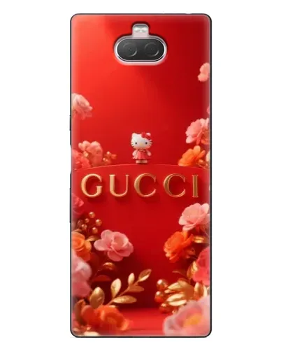 Чехол для Sony Xperia 10 с картинкой «Gucci — золотой сад» Чехол для Sony Xperia 10 с картинкой «Gucci — золотой сад»