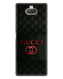 Чохол для Sony Xperia 10 з картинкою «Gucci — стьобаний чорний» Чохол для Sony Xperia 10 з картинкою «Gucci — стьобаний чорний»