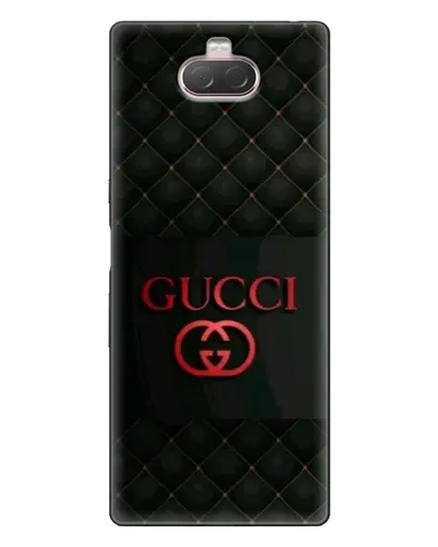 Чехол для Sony Xperia 10 с картинкой «Gucci — стеганый черный» Чехол для Sony Xperia 10 с картинкой «Gucci — стеганый черный»