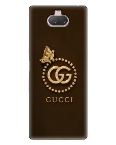 Чехол для Sony Xperia 10 с картинкой «Gucci — золотая бабочка» Чехол для Sony Xperia 10 с картинкой «Gucci — золотая бабочка»