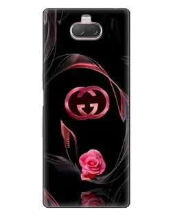 Чохол для Sony Xperia 10 з картинкою «Gucci — неонова троянда» Чохол для Sony Xperia 10 з картинкою «Gucci — неонова троянда»