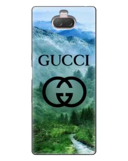 Чохол для Sony Xperia 10 з картинкою «Gucci — гірський пейзаж» Чохол для Sony Xperia 10 з картинкою «Gucci — гірський пейзаж»