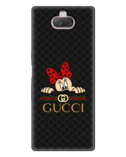 Чехол для Sony Xperia 10 с картинкой «Минни Маус Gucci — черный» Чехол для Sony Xperia 10 с картинкой «Минни Маус Gucci — черный»