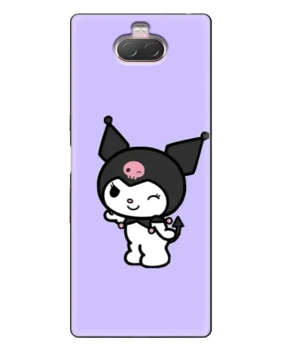 Чехол для Sony Xperia 10 с картинкой «Классическая Kuromi»