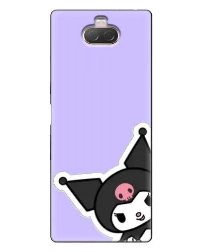Чехол для Sony Xperia 10 с картинкой «Забавная Kuromi»