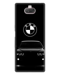 Чохол для Sony Xperia 10 з картинкою «BMW — погляд з темряви»