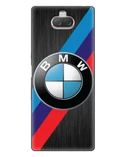 Чохол для Sony Xperia 10 з картинкою «BMW M-stripes стиль»