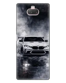 Чохол для Sony Xperia 10 з картинкою «BMW крізь туман»